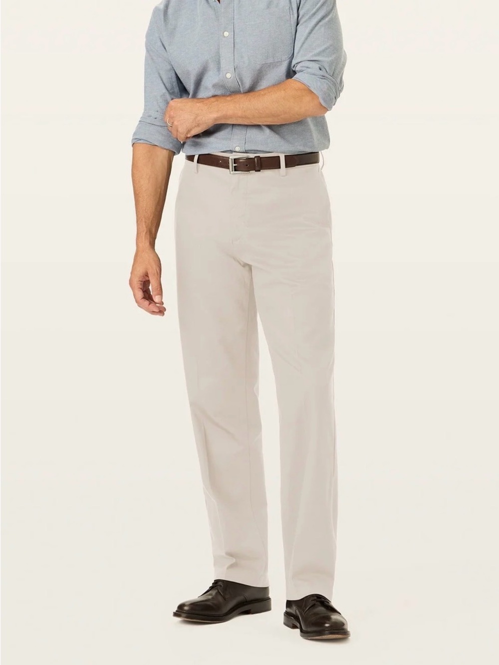 Any3 for $40. Dockers Men's Straight Chinos in Light Beige 40x32